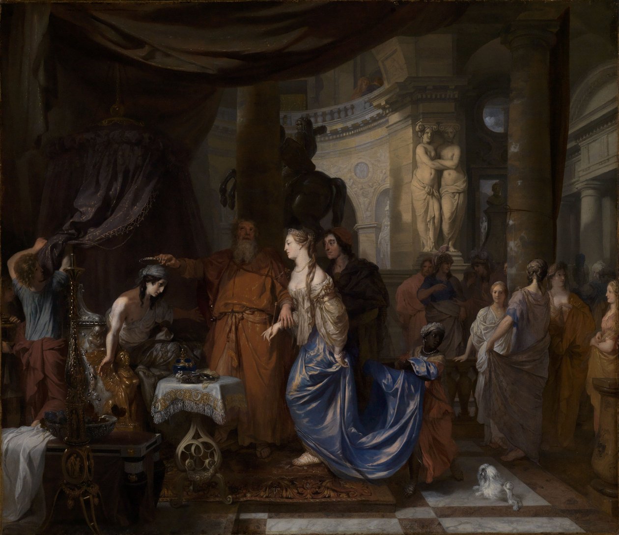 Antioch i Stratonika autorstwa Gerard de Lairesse