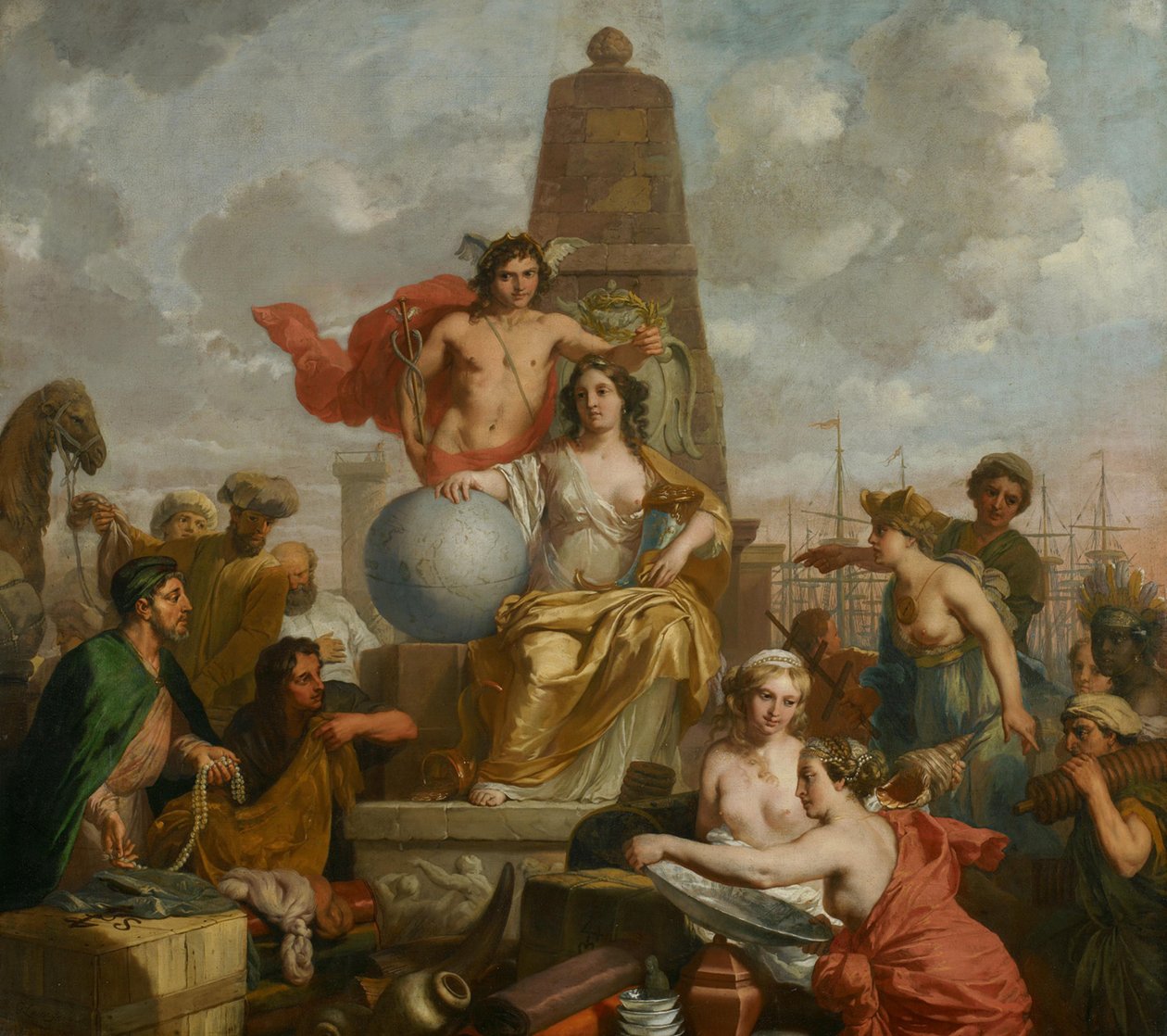 Miejska dziewica Amsterdamu autorstwa Gerard de Lairesse