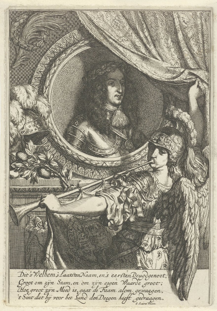 Portret księcia Wilhelma III autorstwa Gerard de Lairesse