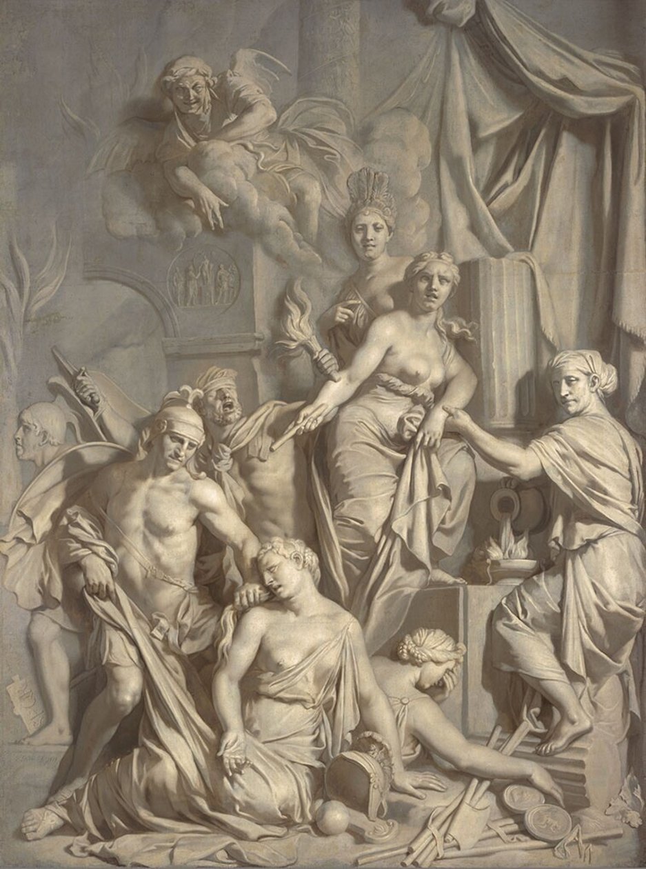 Rzym Tronu autorstwa Gerard de Lairesse