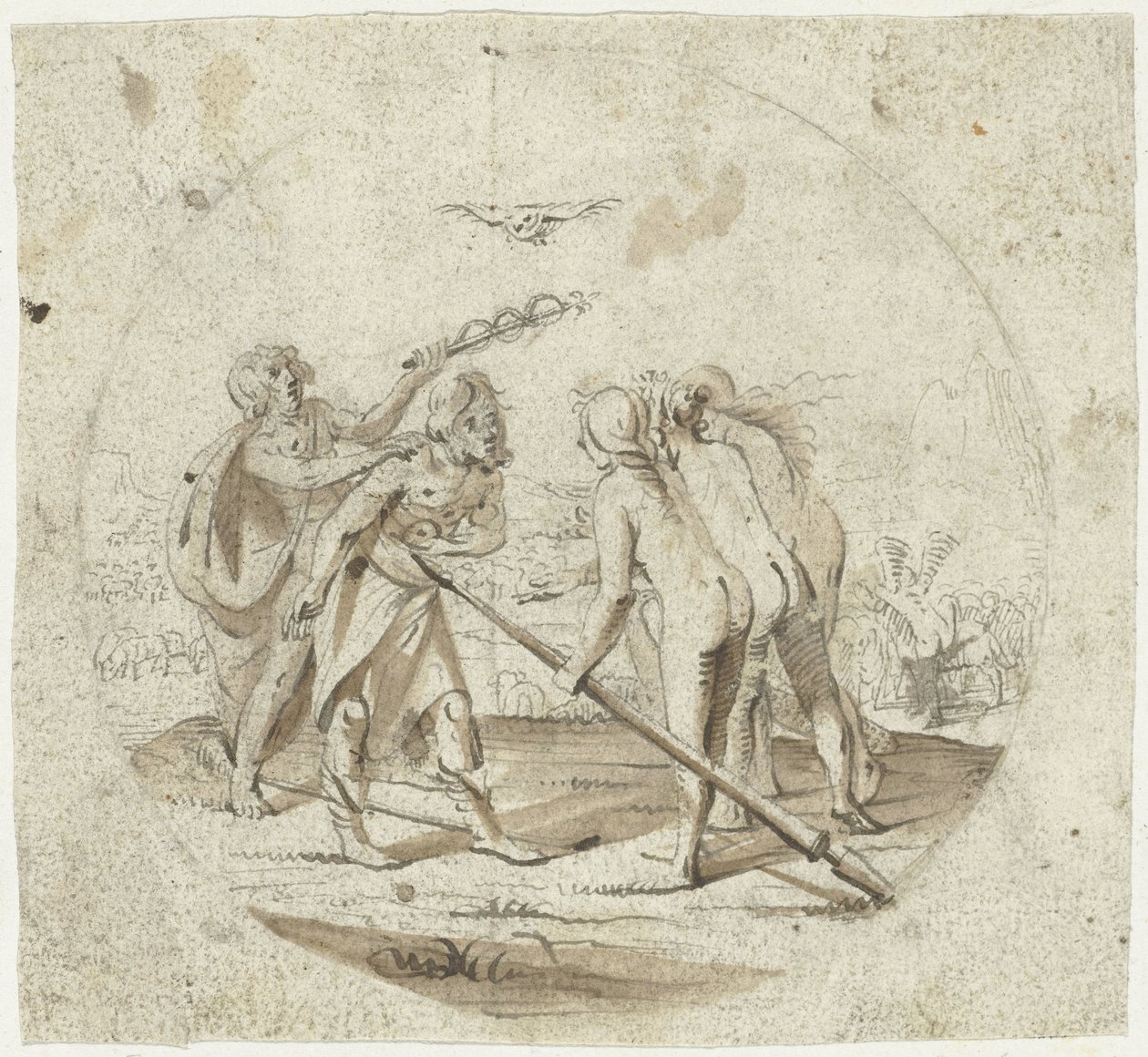 Wyrok Paryża autorstwa Gerard ter Borch (I) (possibly)