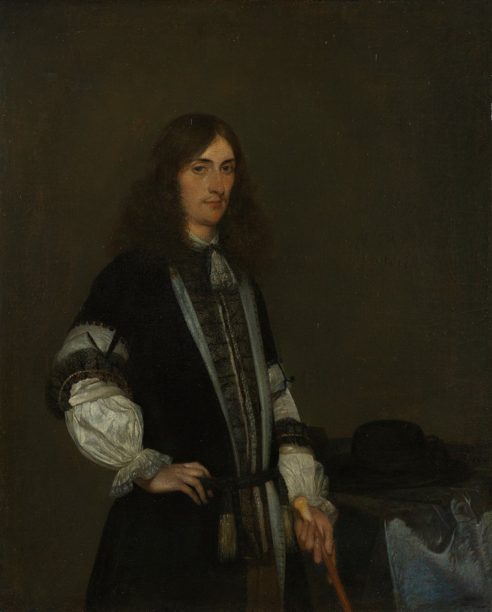 Portret François de Vicq (1646-1707). autorstwa Gerard ter Borch