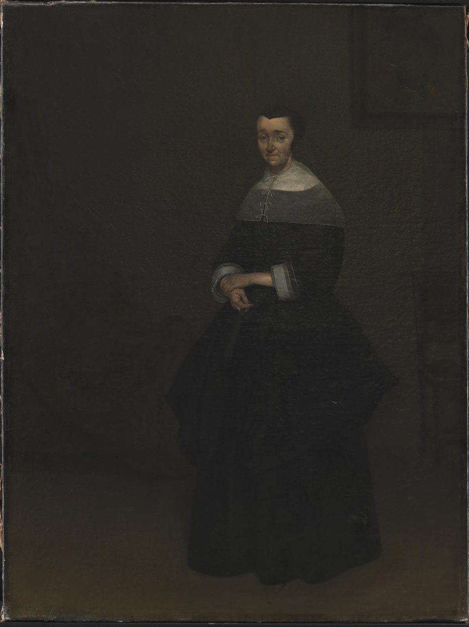 Portret damy autorstwa Gerard ter Borch