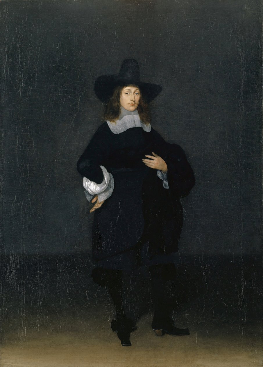 Portret mężczyzny autorstwa Gerard ter Borch