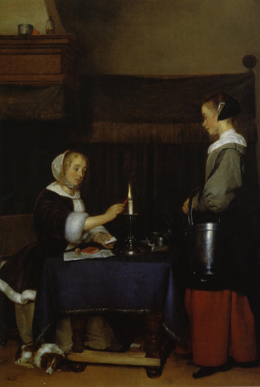 Korespondent autorstwa Gerard ter Borch
