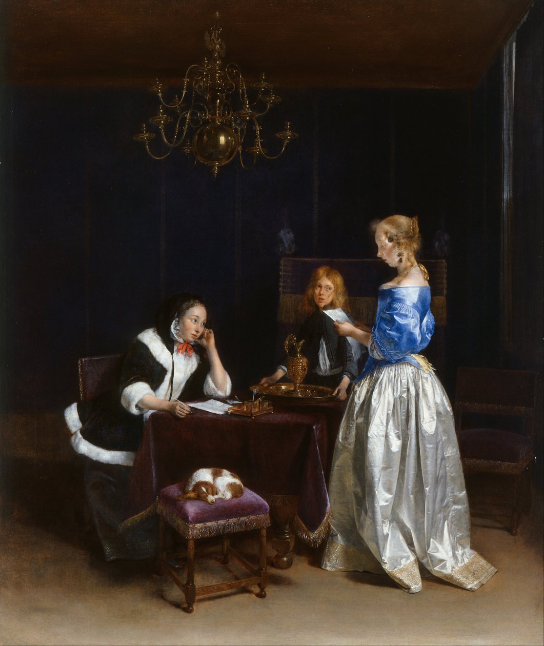 Litera autorstwa Gerard ter Borch