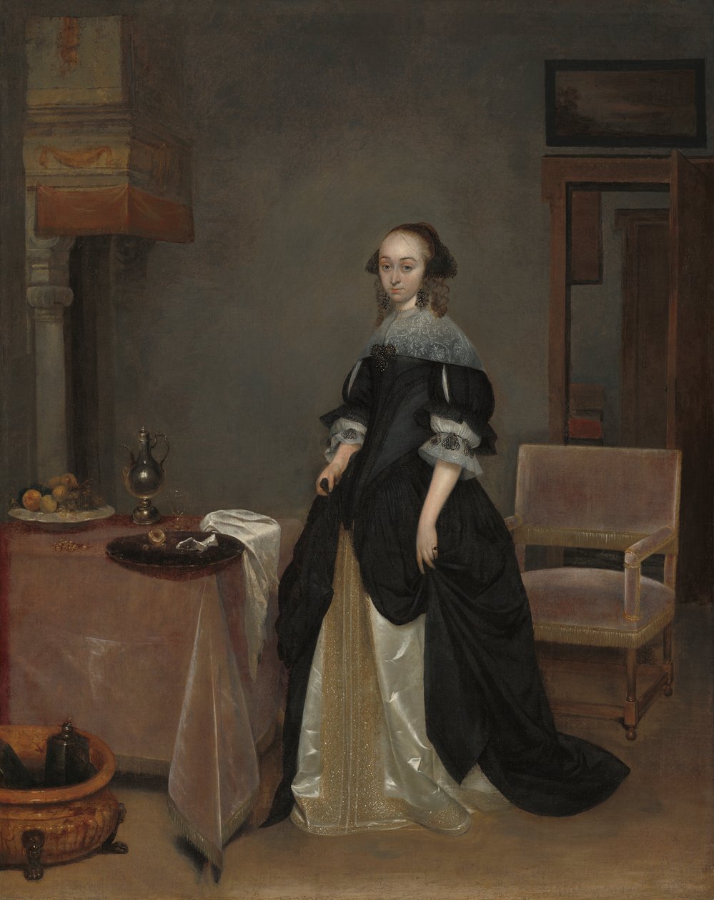 Maria z Suchtelen, c.1666 autorstwa Gerard ter Borch