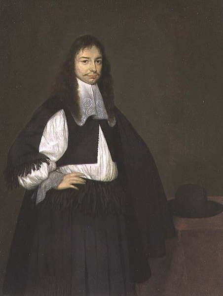 Portret dżentelmena, ok. 1667-8 (dla par patrz 64506) autorstwa Gerard ter Borch