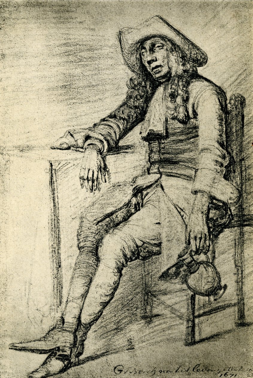 biesiadnik autorstwa Gerard ter Borch