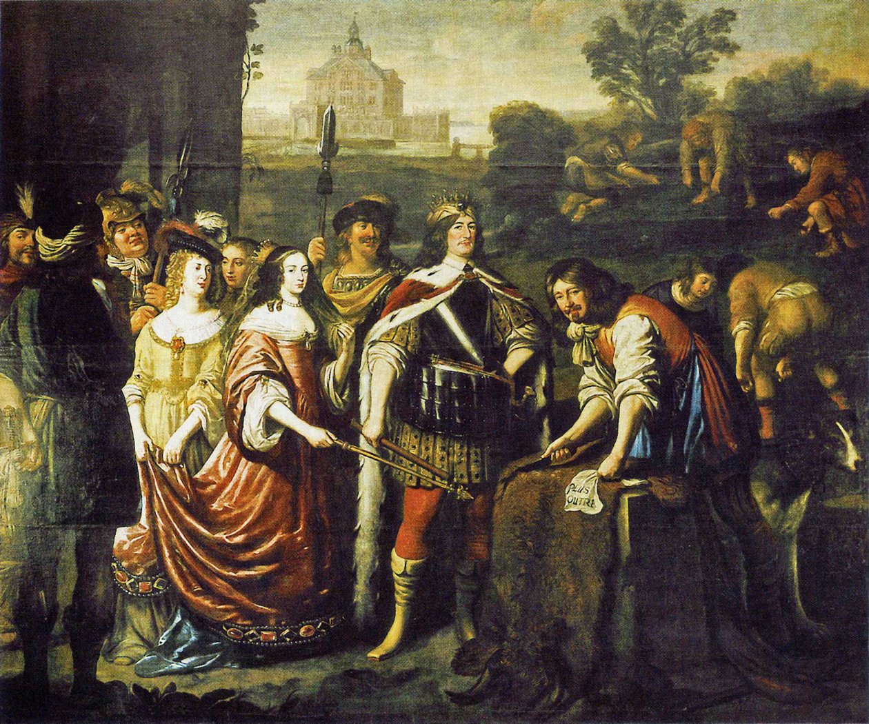 Alegoria założenia Oranienburga autorstwa Gerard van Honthorst