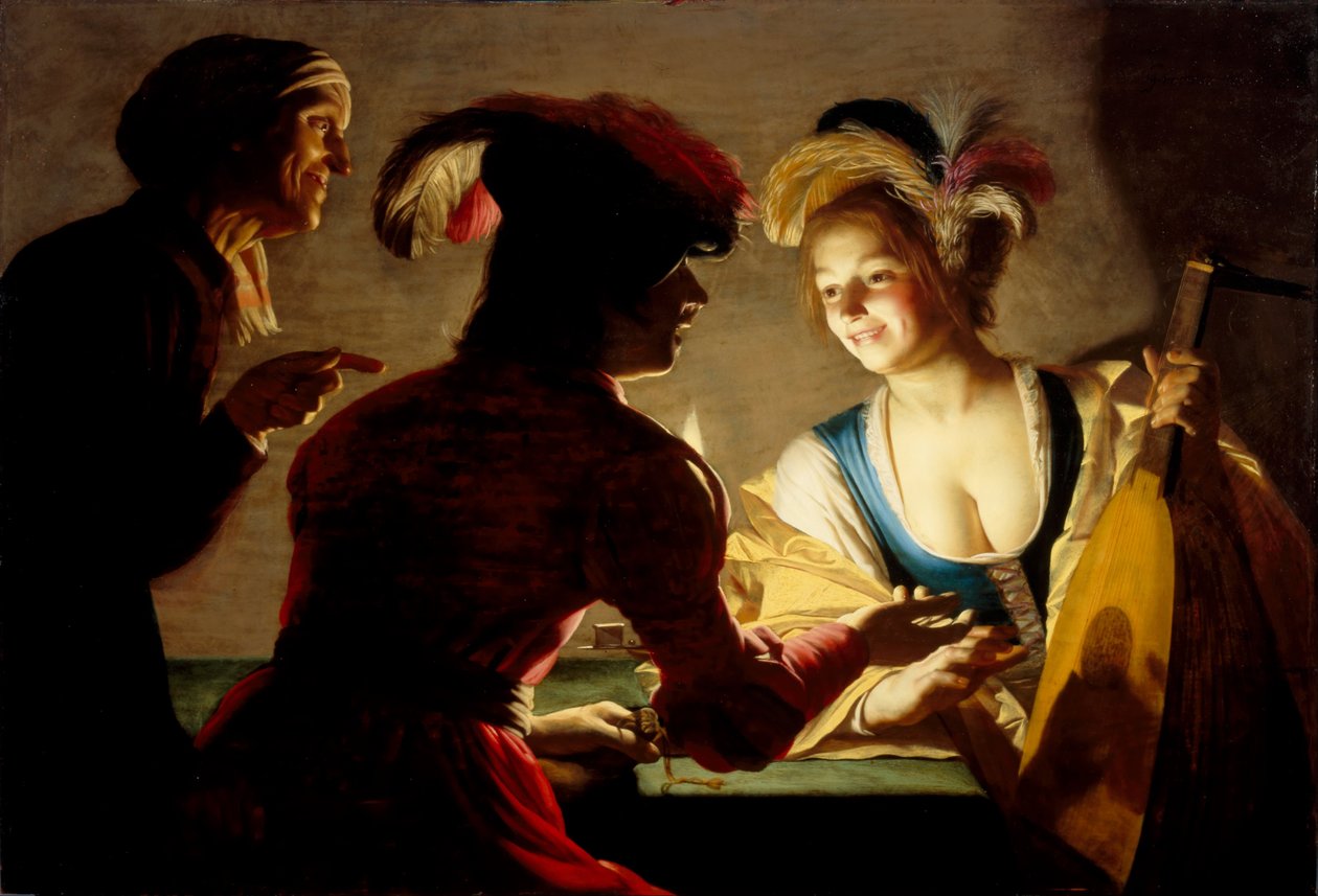 Prokurentka autorstwa Gerard van Honthorst
