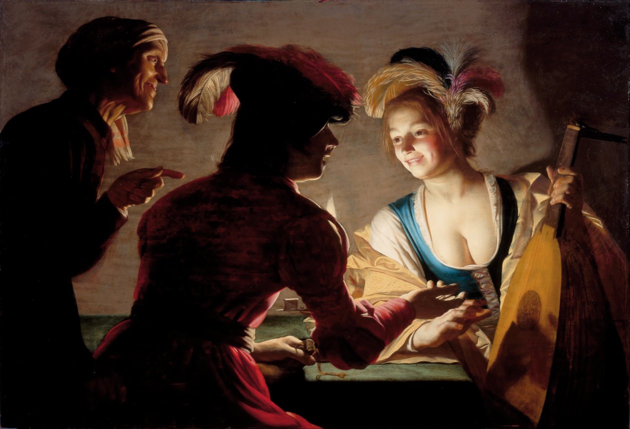 Prokurentka autorstwa Gerard van Honthorst