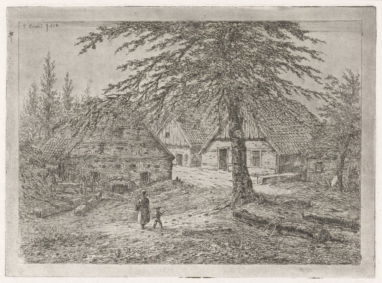 obejście Tartak w Bentheim autorstwa Gerardus Emaus de Micault