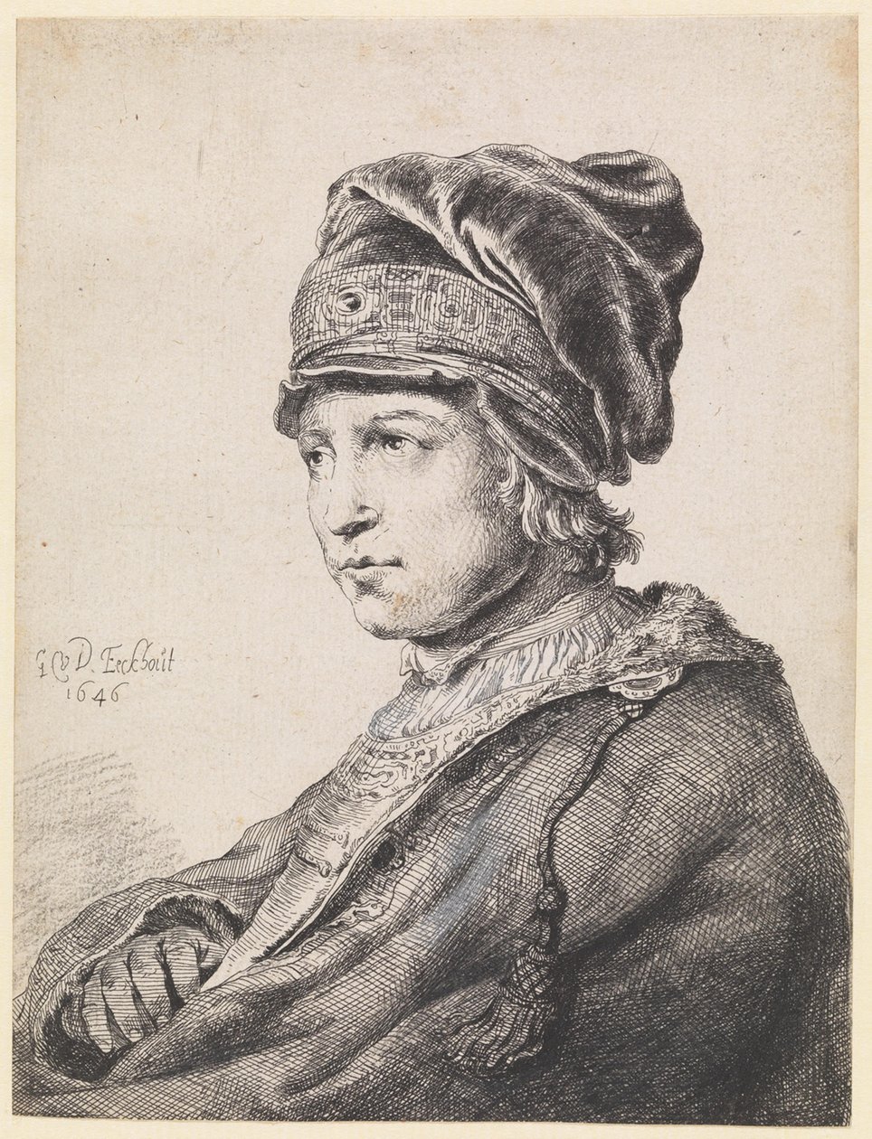 Portret młodzieńca autorstwa Gerbrand van den Eeckhout