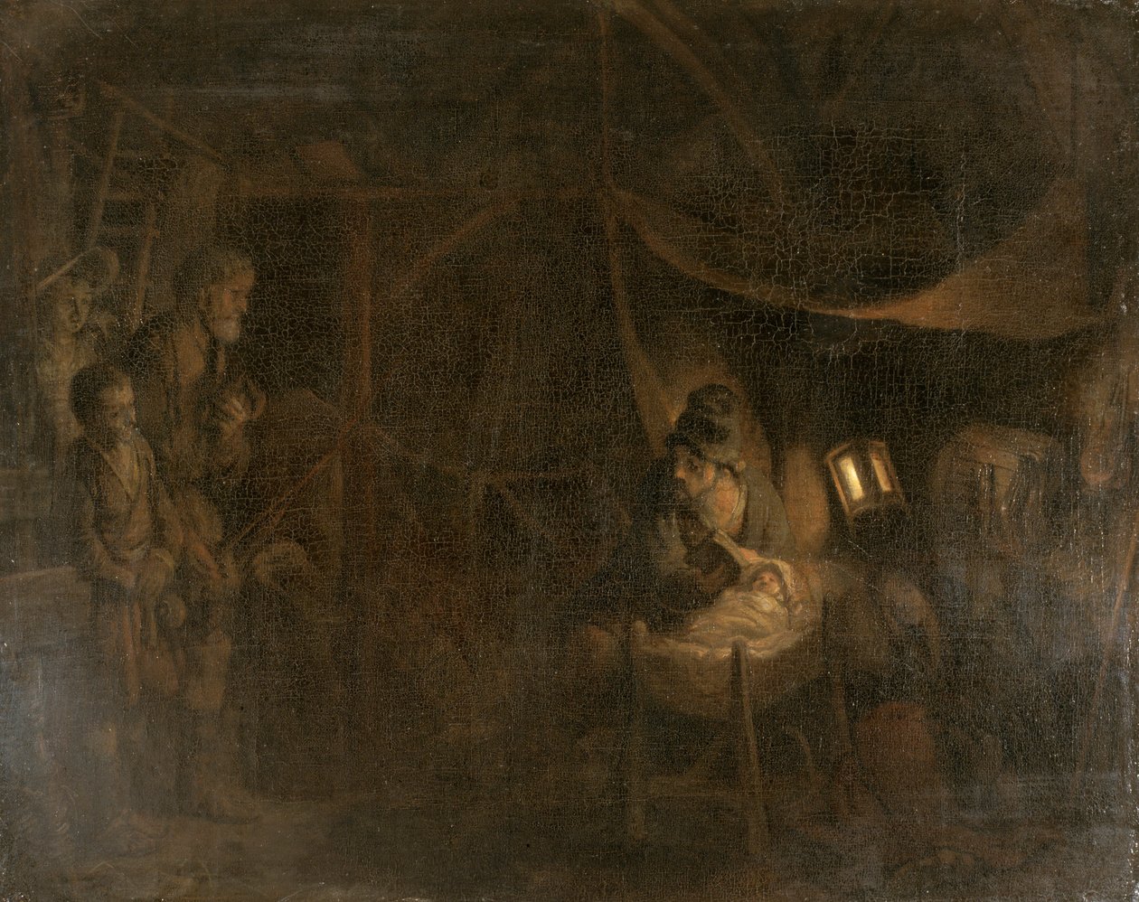 Adoracja pasterzy, 1665. autorstwa Gerbrand van den Eeckhout