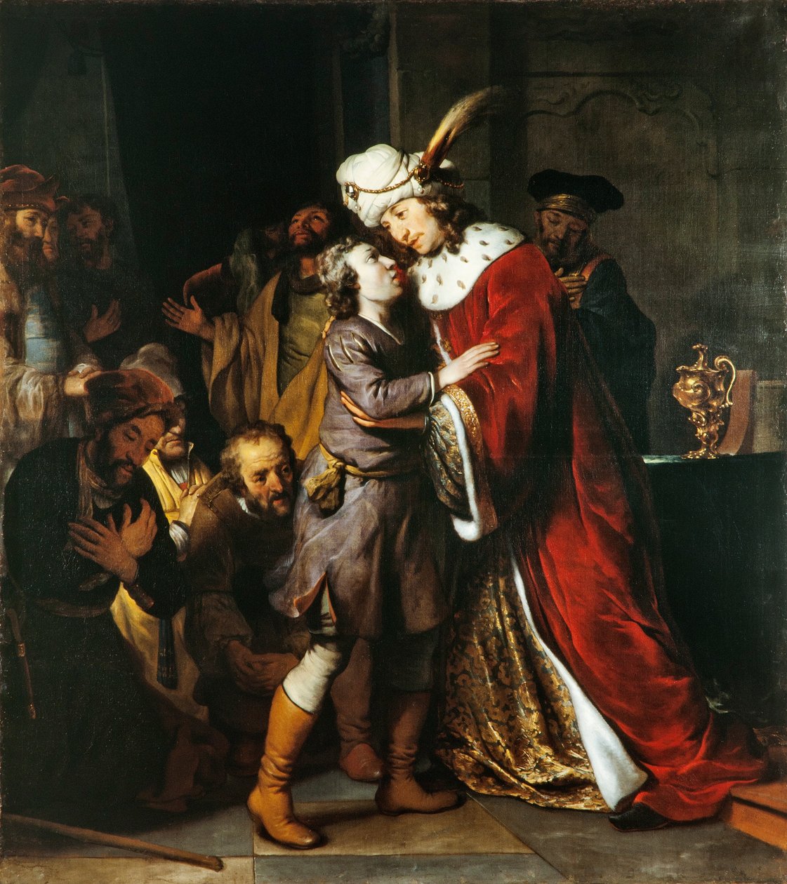 Józef i jego bracia, 1657 autorstwa Gerbrandt van den Eeckhout