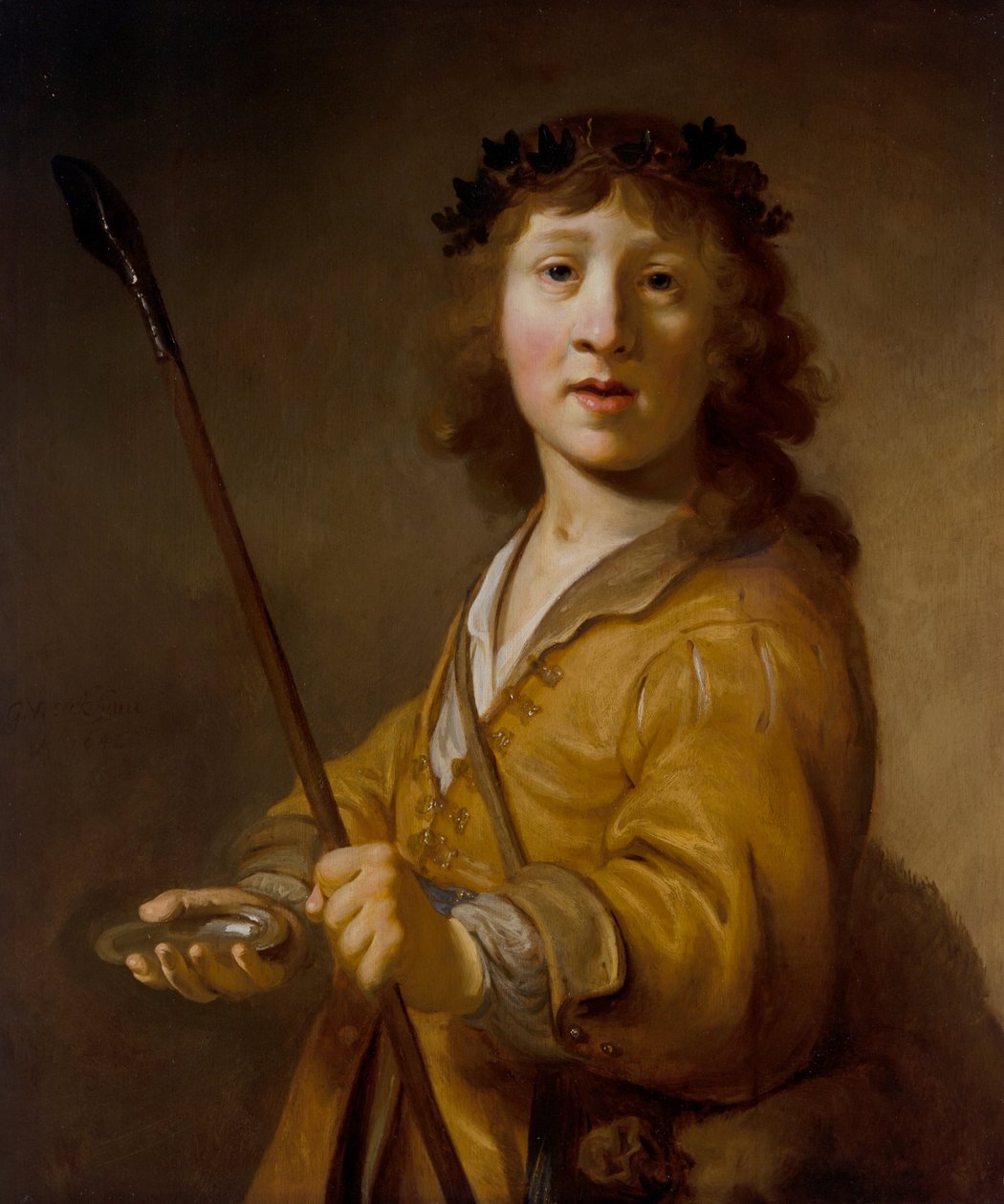 Portret chłopca jako Daifilo autorstwa Gerbrandt van den Eeckhout