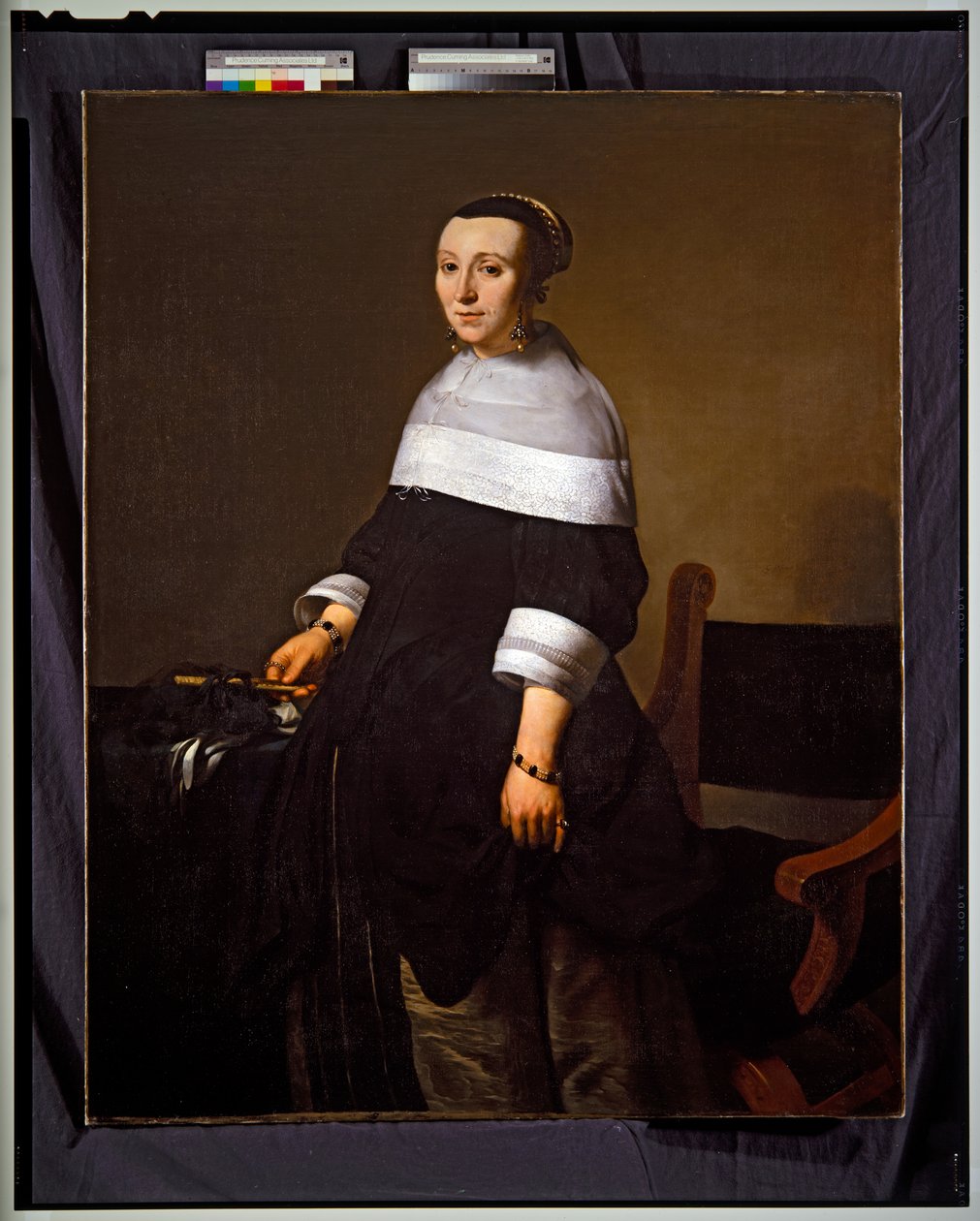 Portret jego żony autorstwa Gerbrandt van den Eeckhout