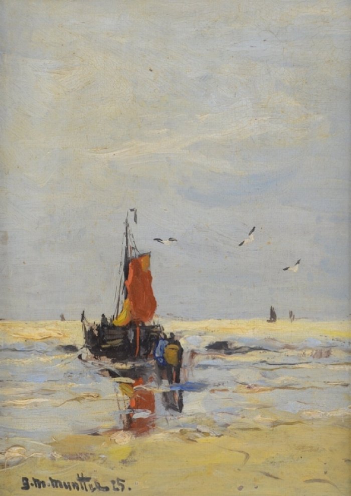 Masło na plaży? autorstwa Gerhard Morgenstjerne Munthe
