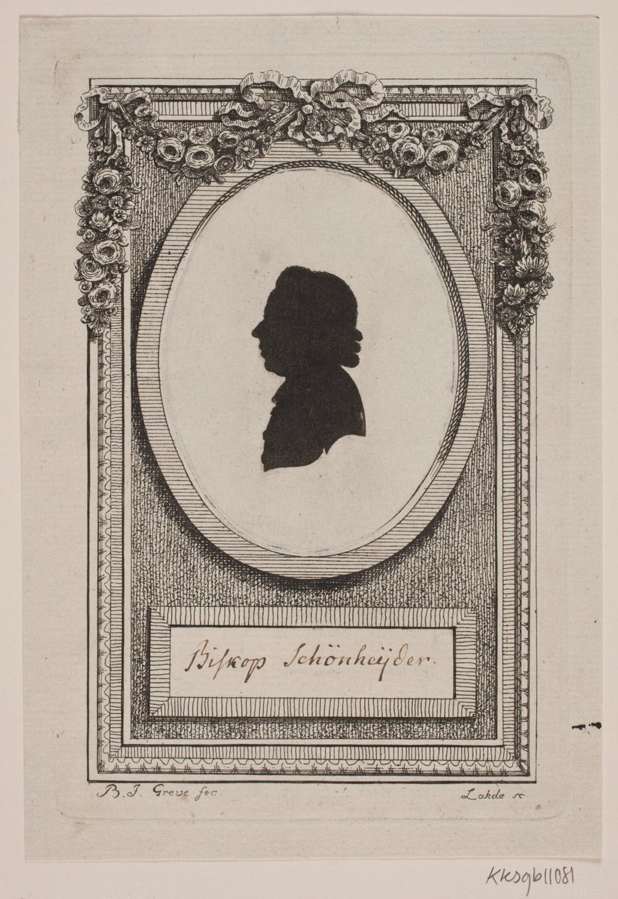 Biskop Schönheyder autorstwa Gerhard Ludvig Lahde