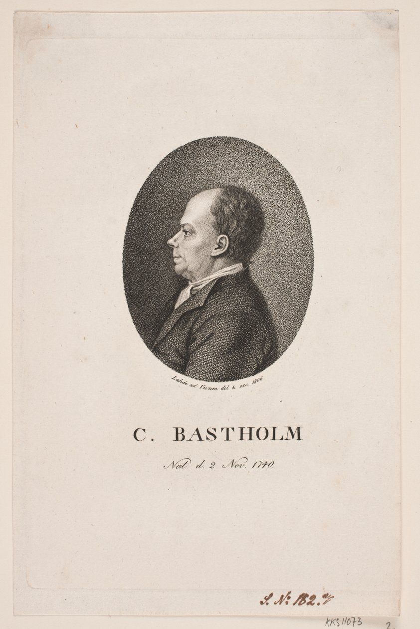 C. Bastholm autorstwa Gerhard Ludvig Lahde