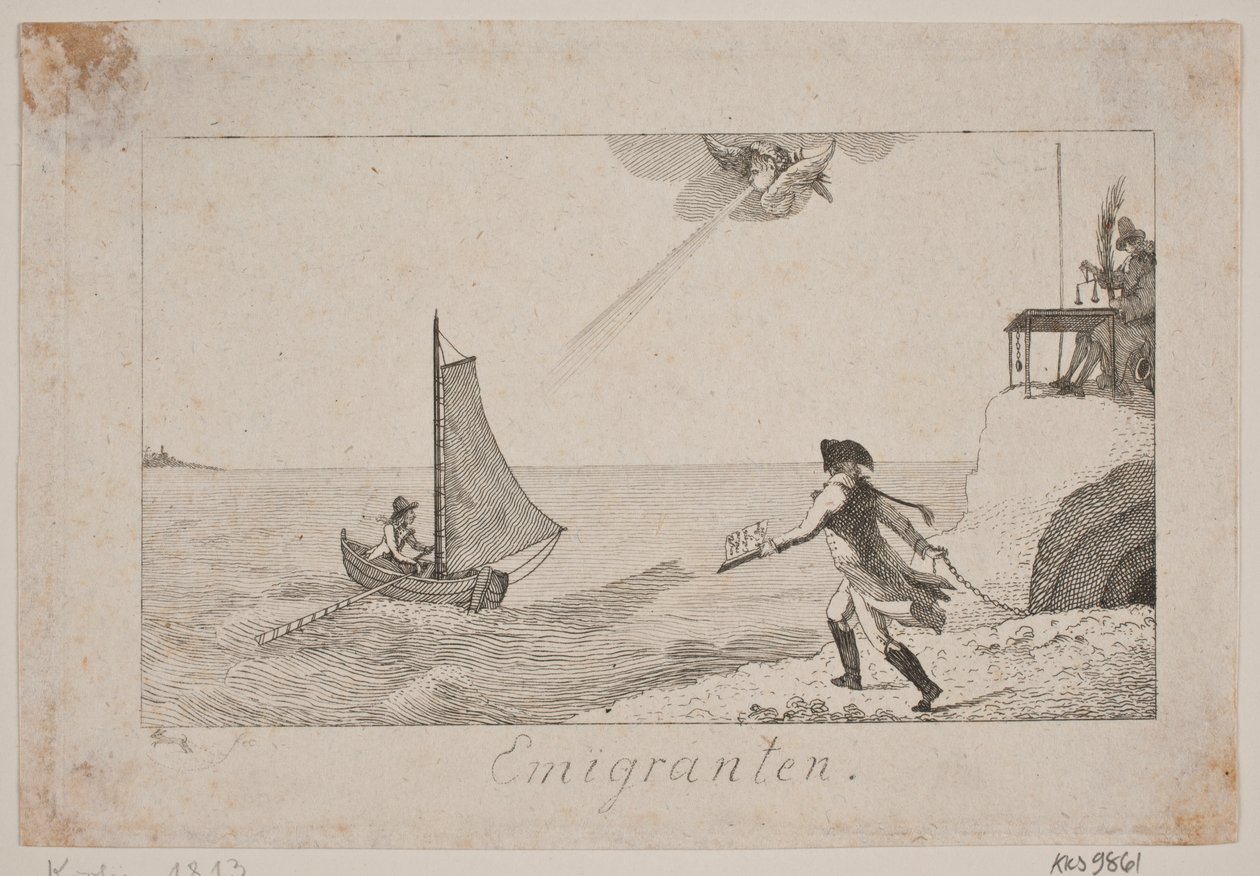 emigracja autorstwa Gerhard Ludvig Lahde