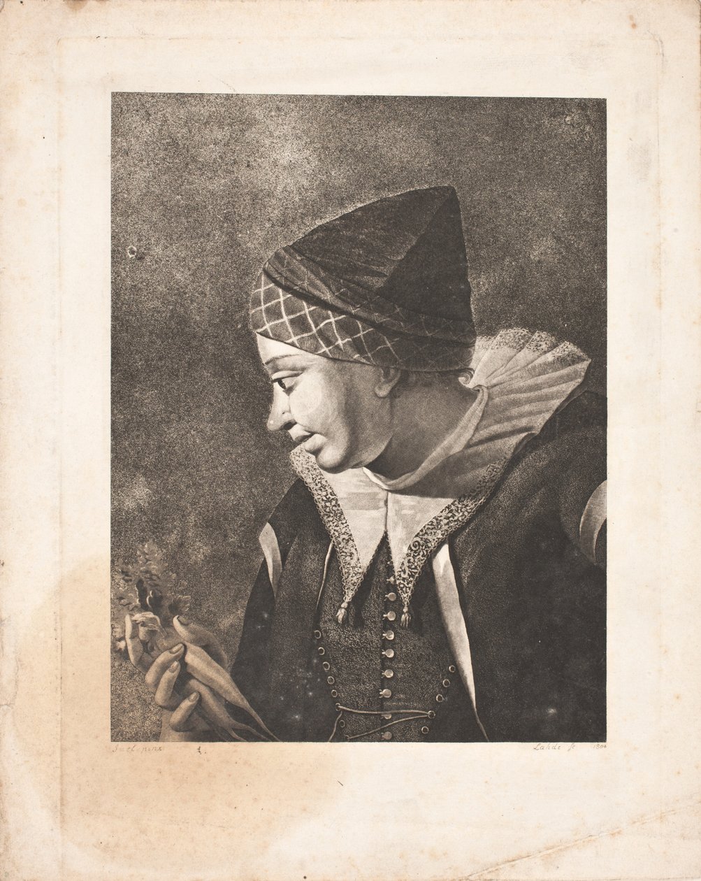 Dziewczyna Amager autorstwa Gerhard Ludvig Lahde