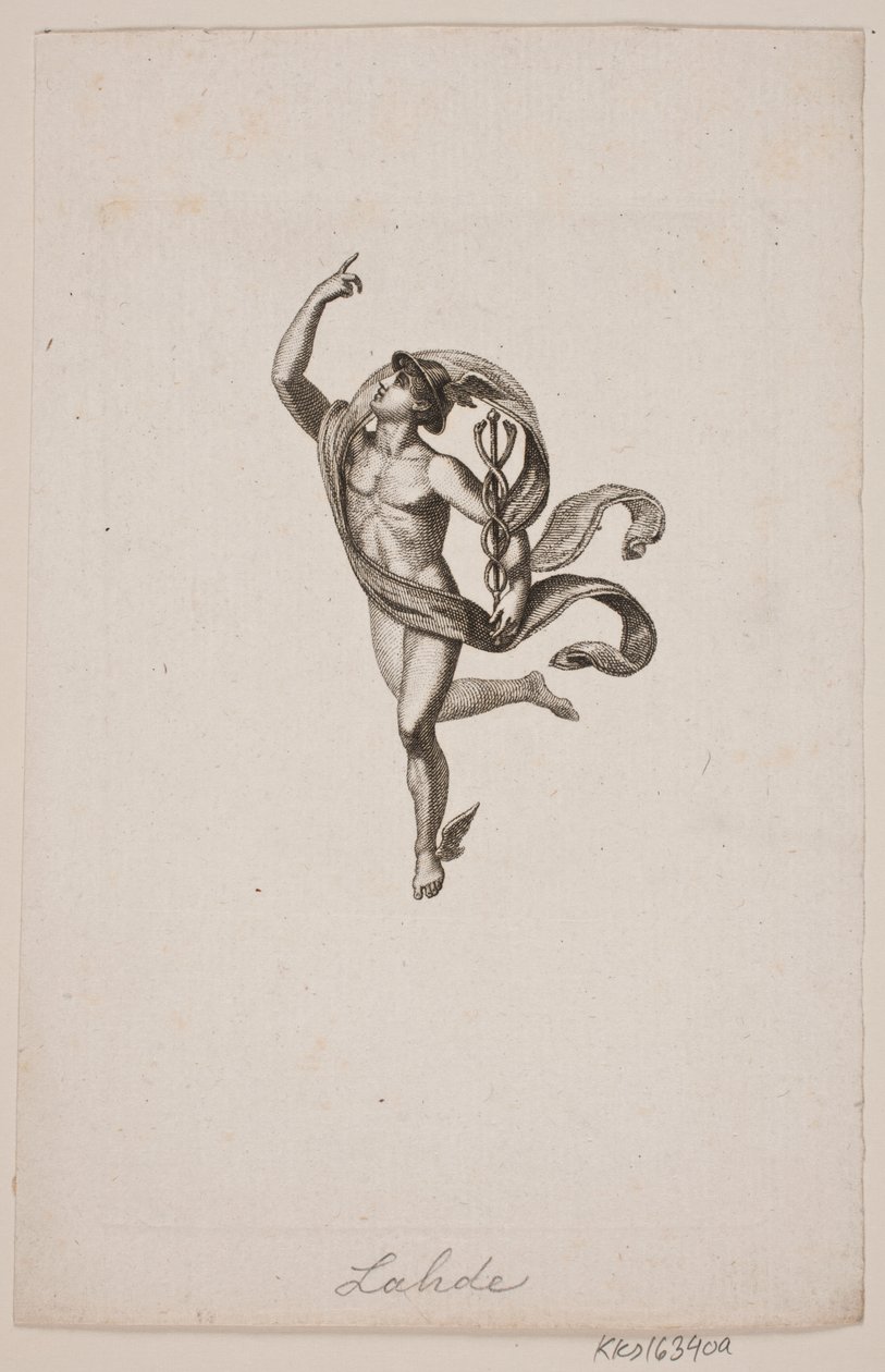 Hermes autorstwa Gerhard Ludvig Lahde