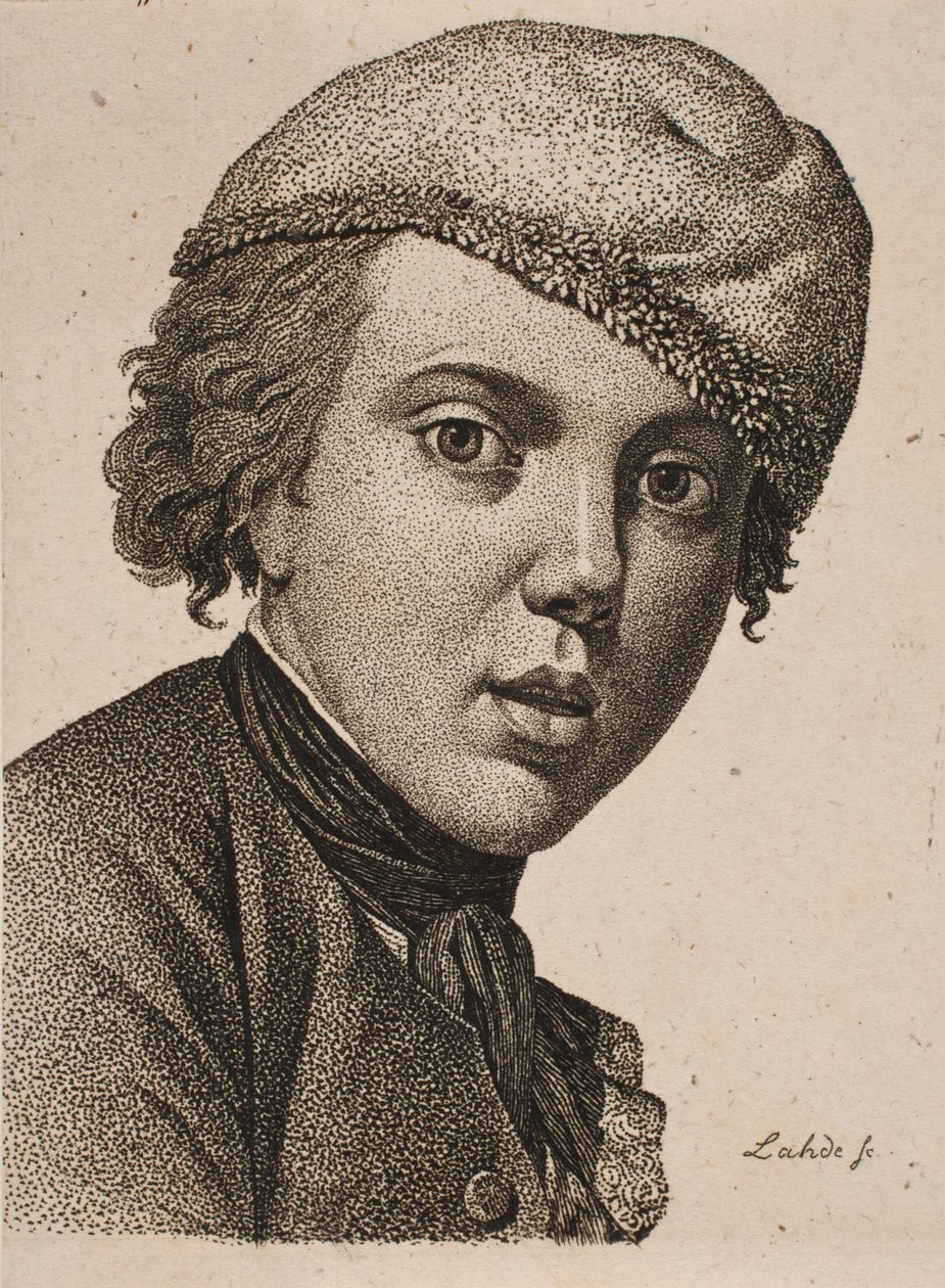 Jens Juel, Po autoportrecie Juela z 1767 r. autorstwa Gerhard Ludvig Lahde