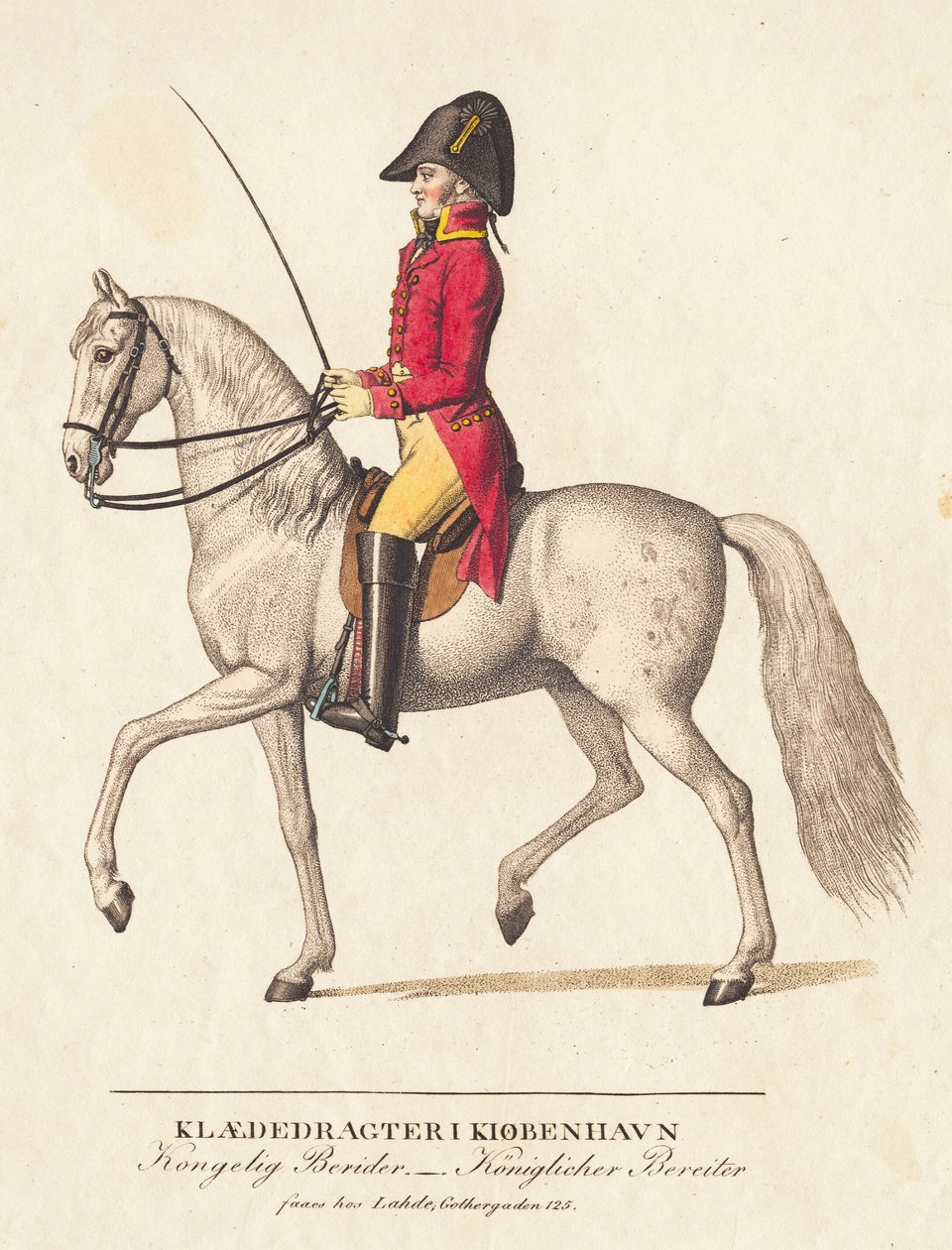 Królewski Berider autorstwa Gerhard Ludvig Lahde