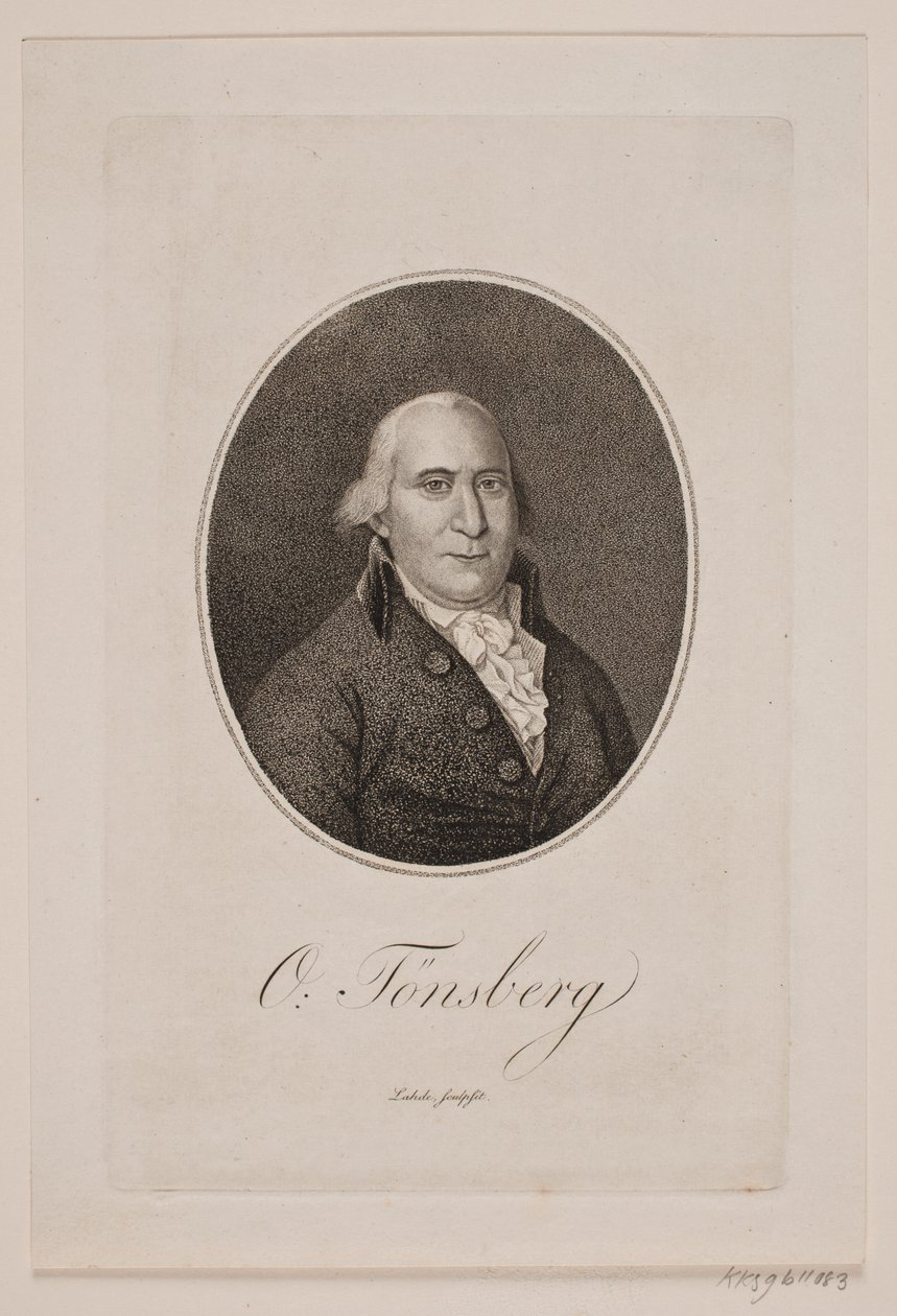 Otto Thott Tønsberg autorstwa Gerhard Ludvig Lahde