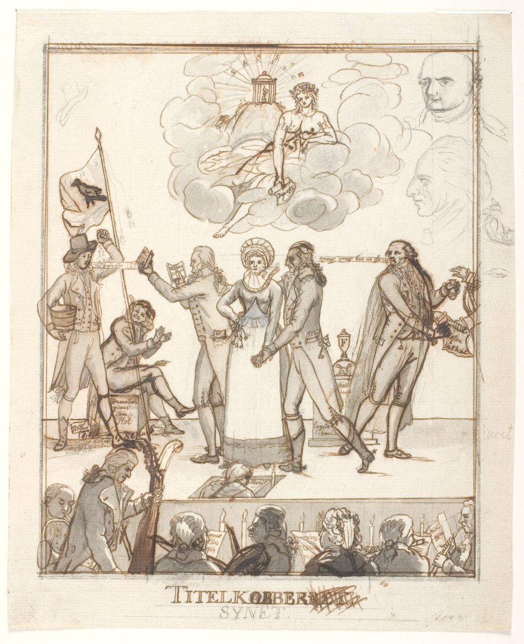 Miedź tytułowa. Widok autorstwa Gerhard Ludvig Lahde