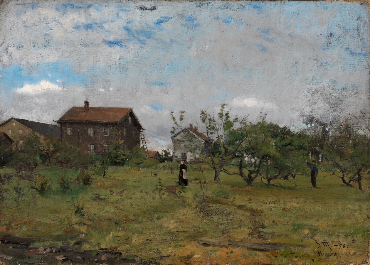 Gospodarstwo w Hedmark autorstwa Gerhard Munthe