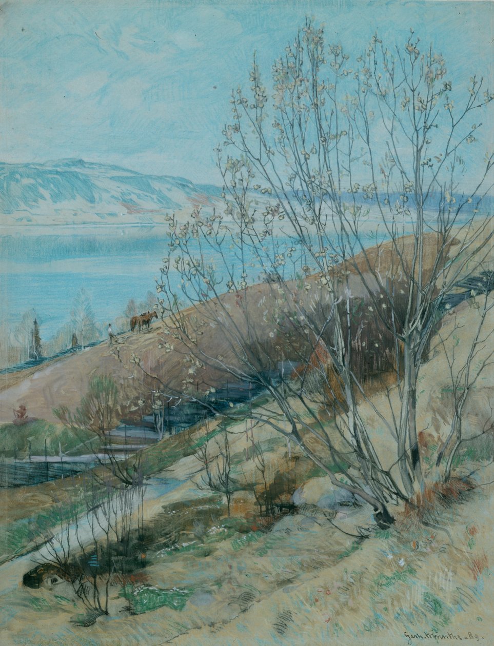 Wiosna autorstwa Gerhard Peter Frantz Vilhelm Munthe