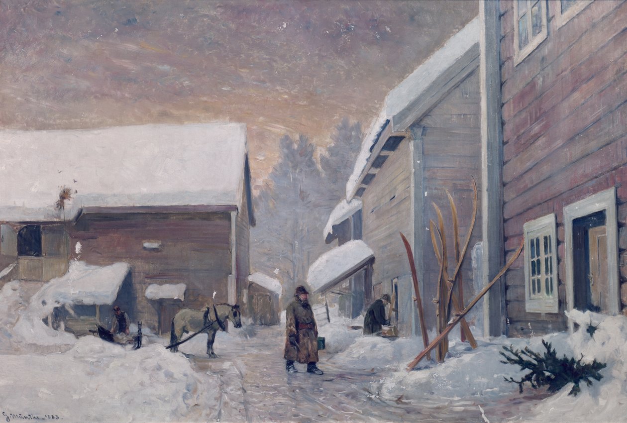 Lekarz wraca do domu autorstwa Gerhard Peter Frantz Vilhelm Munthe