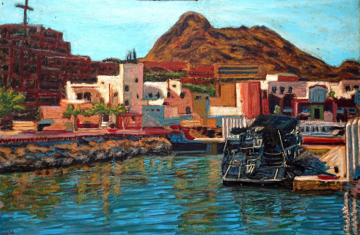Marina Towards Pedregal, 2013 (olej na płótnie) autorstwa Gerhardt Isringhaus