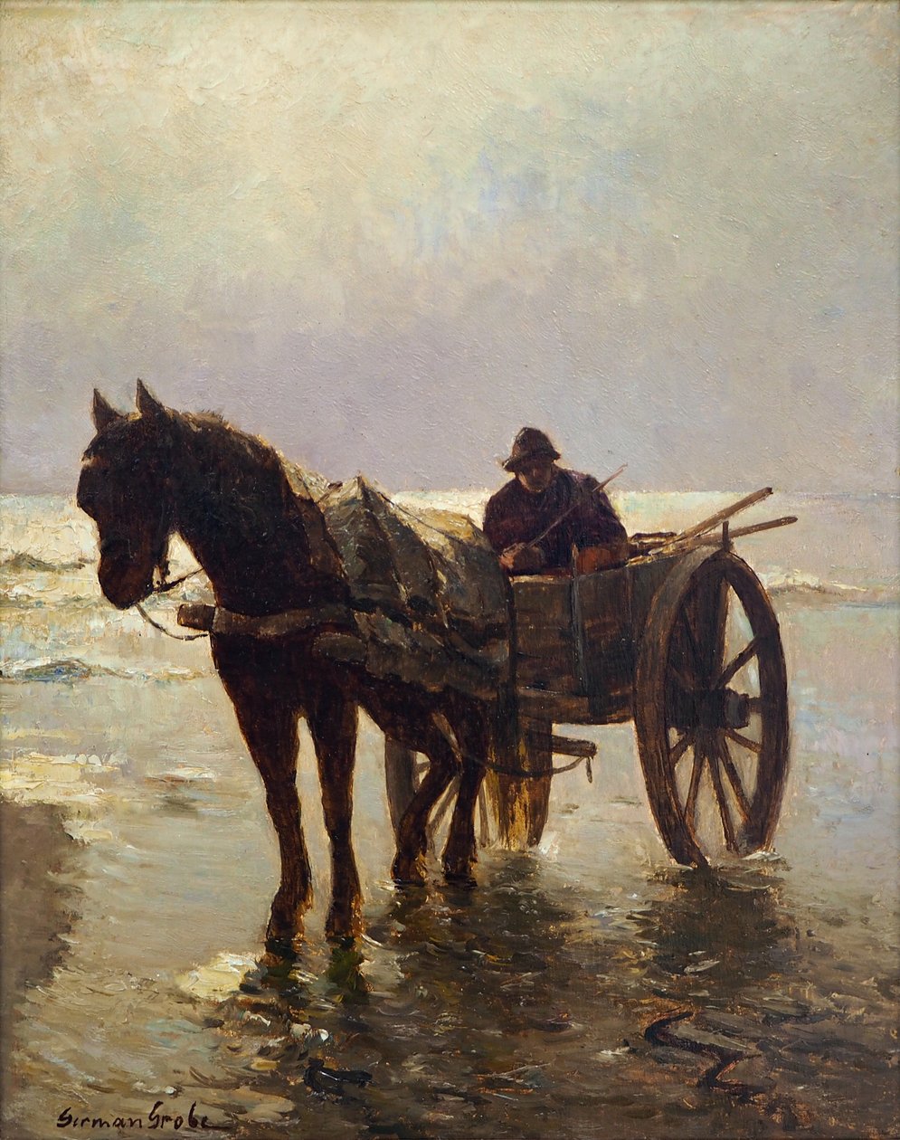 Nieznany obraz autorstwa German Grobe