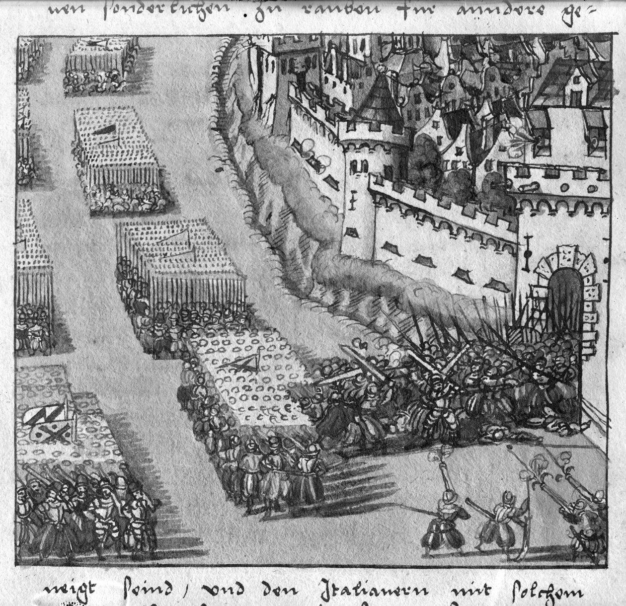 Szturm dwóch armii, ilustracja z "L