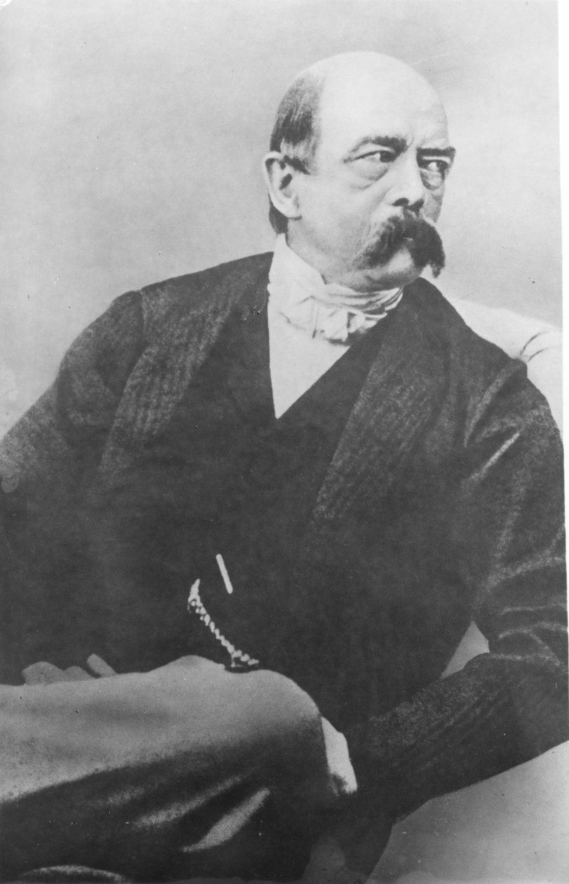 Bismarck w 1866 jako minister-prezydent Prus, 1866 autorstwa German School