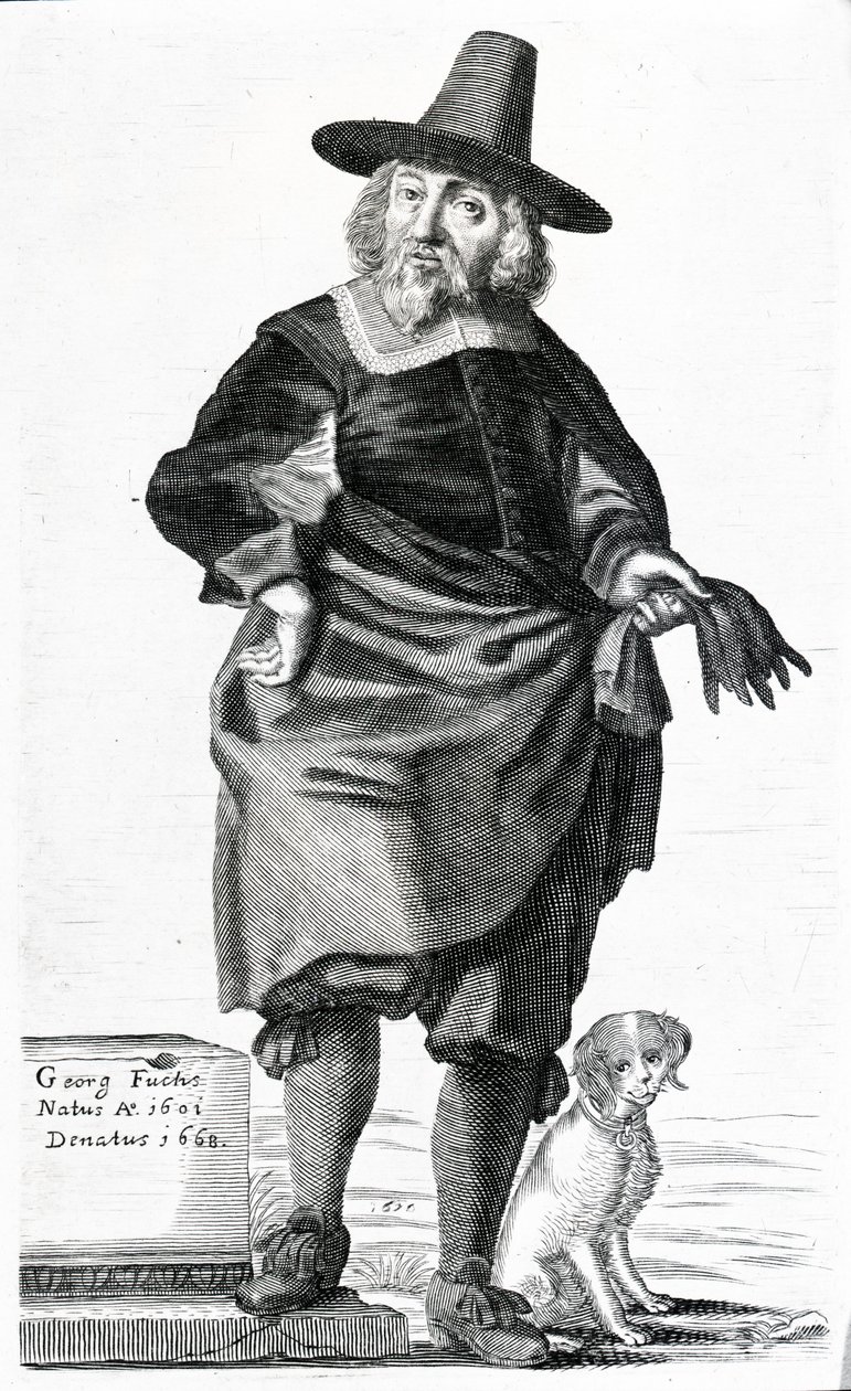 Georg Fuchs, 1650 autorstwa German School