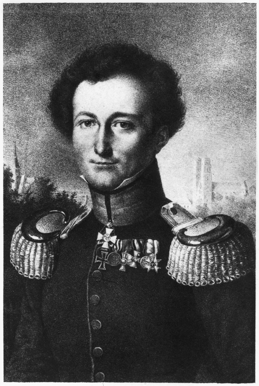 Karl von Clausewitz (1780-1831) autorstwa German School