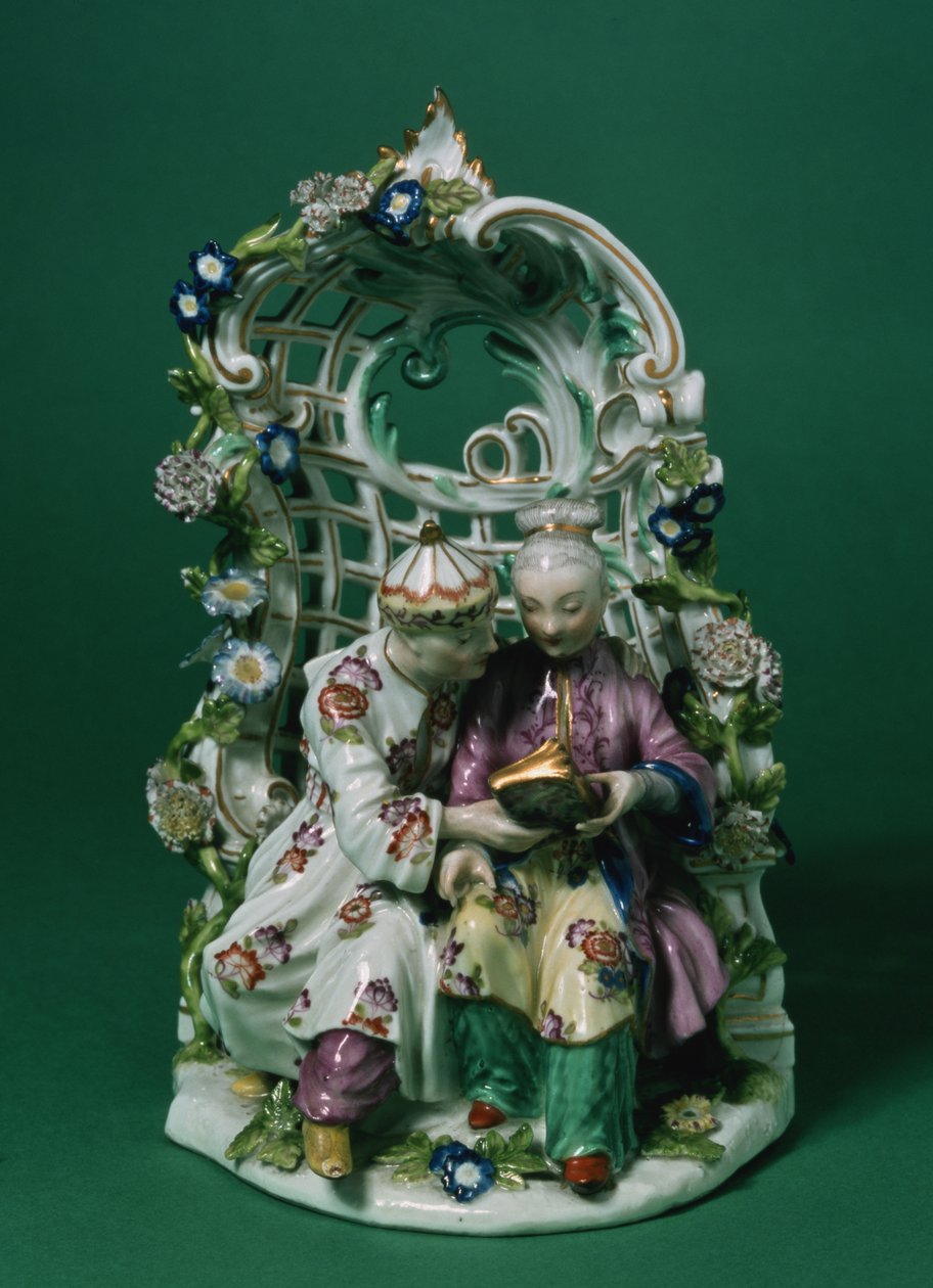 Grupa altan miśnieńskich, wg obrazu Bouchera, ok. 1760 (porcelana) autorstwa German School