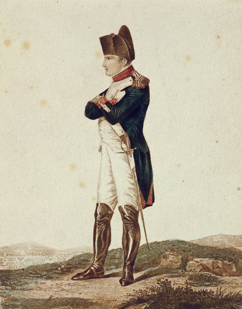Napoleon Bonaparte jako pierwszy konsul autorstwa German School