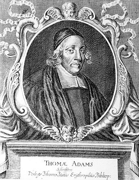 Portret Thomasa Adamsa (ok. 1633-70) autorstwa German School
