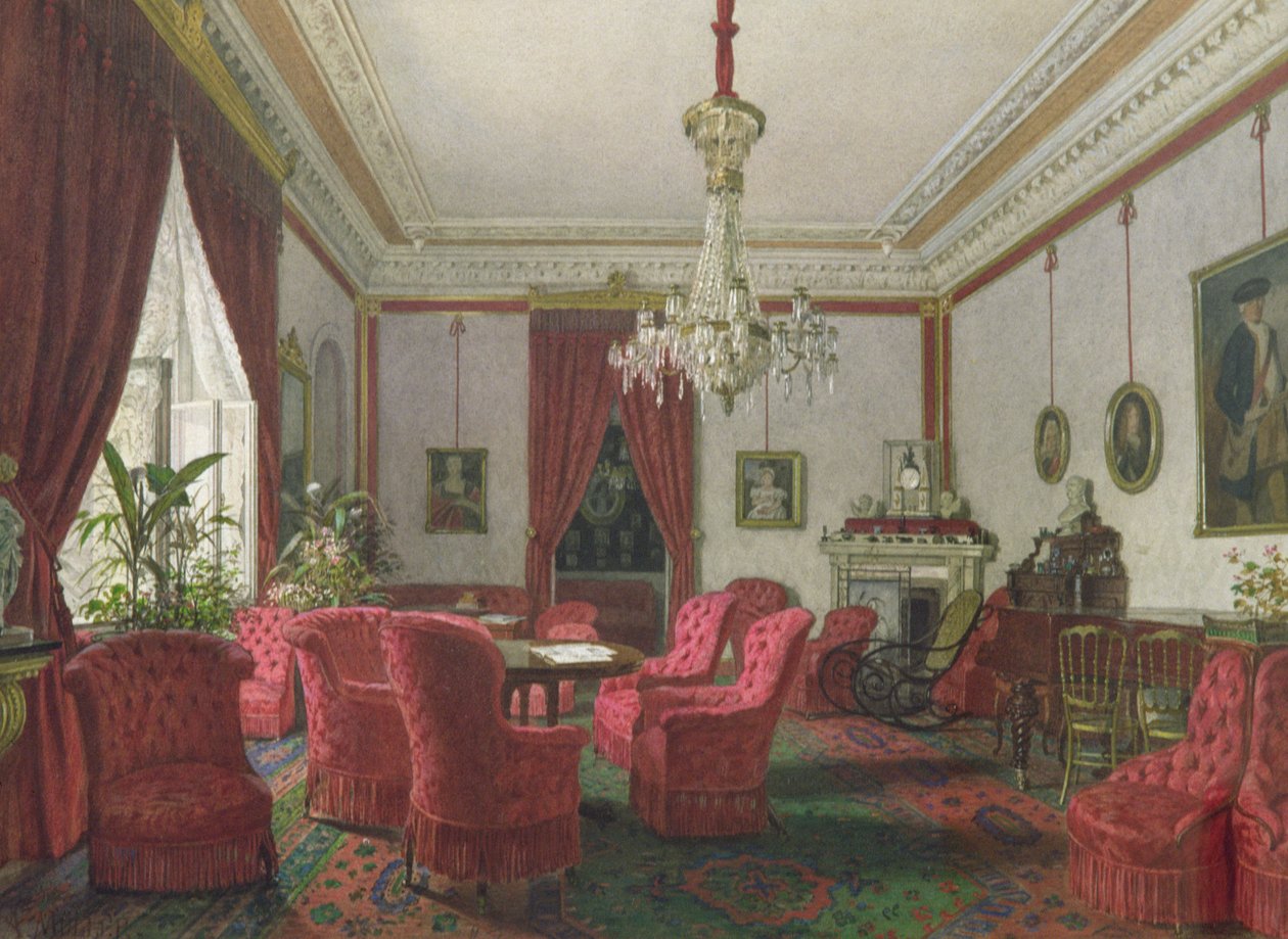 Sala recepcyjna w Pałacu Kanclerza Rzeszy w Berlinie autorstwa German School