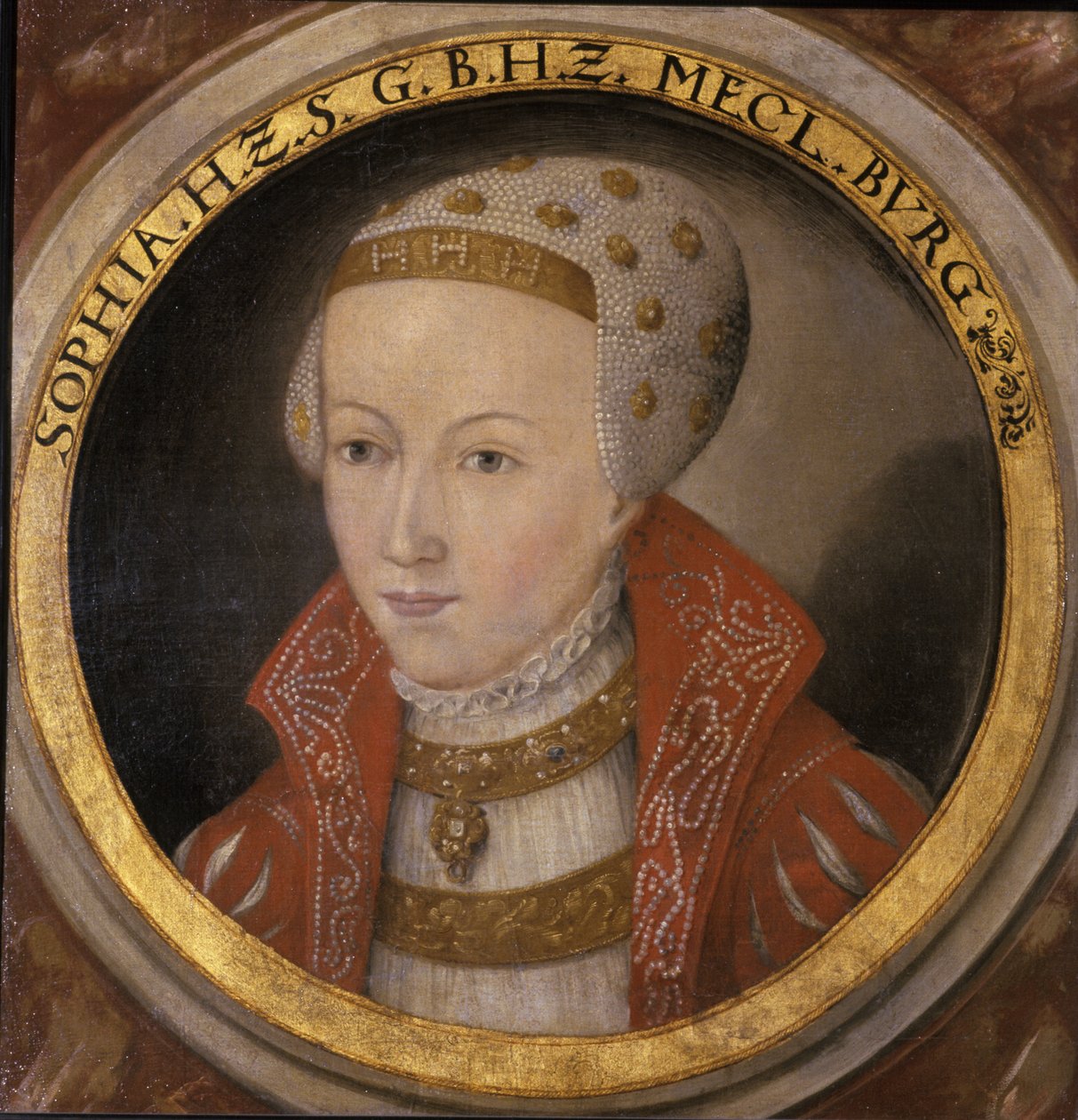 Zofia Saksonii, 1533-38 autorstwa German School