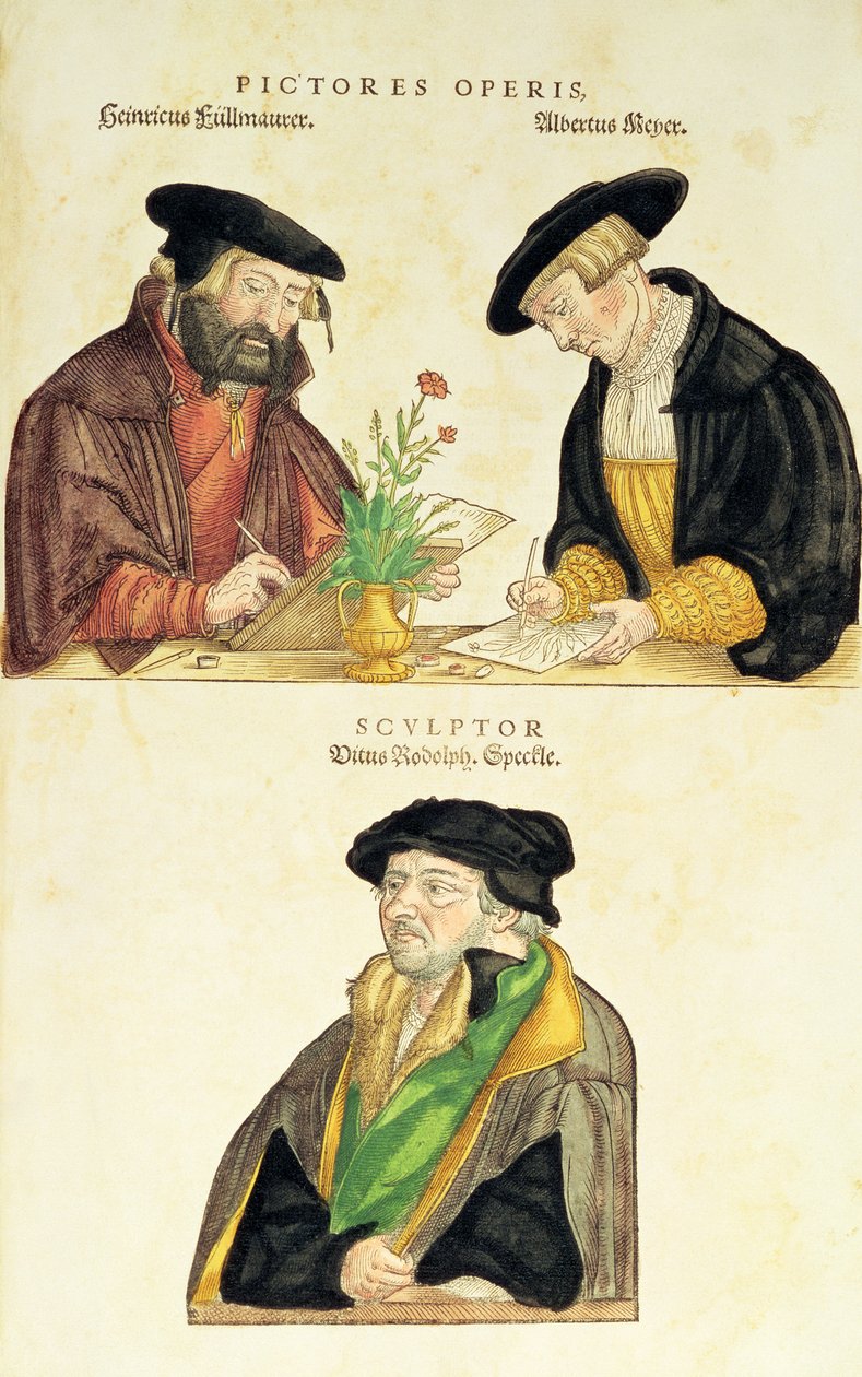 Ilustratorzy De Historia Stirpium Leonarda Fuchsa, 1542 autorstwa German School