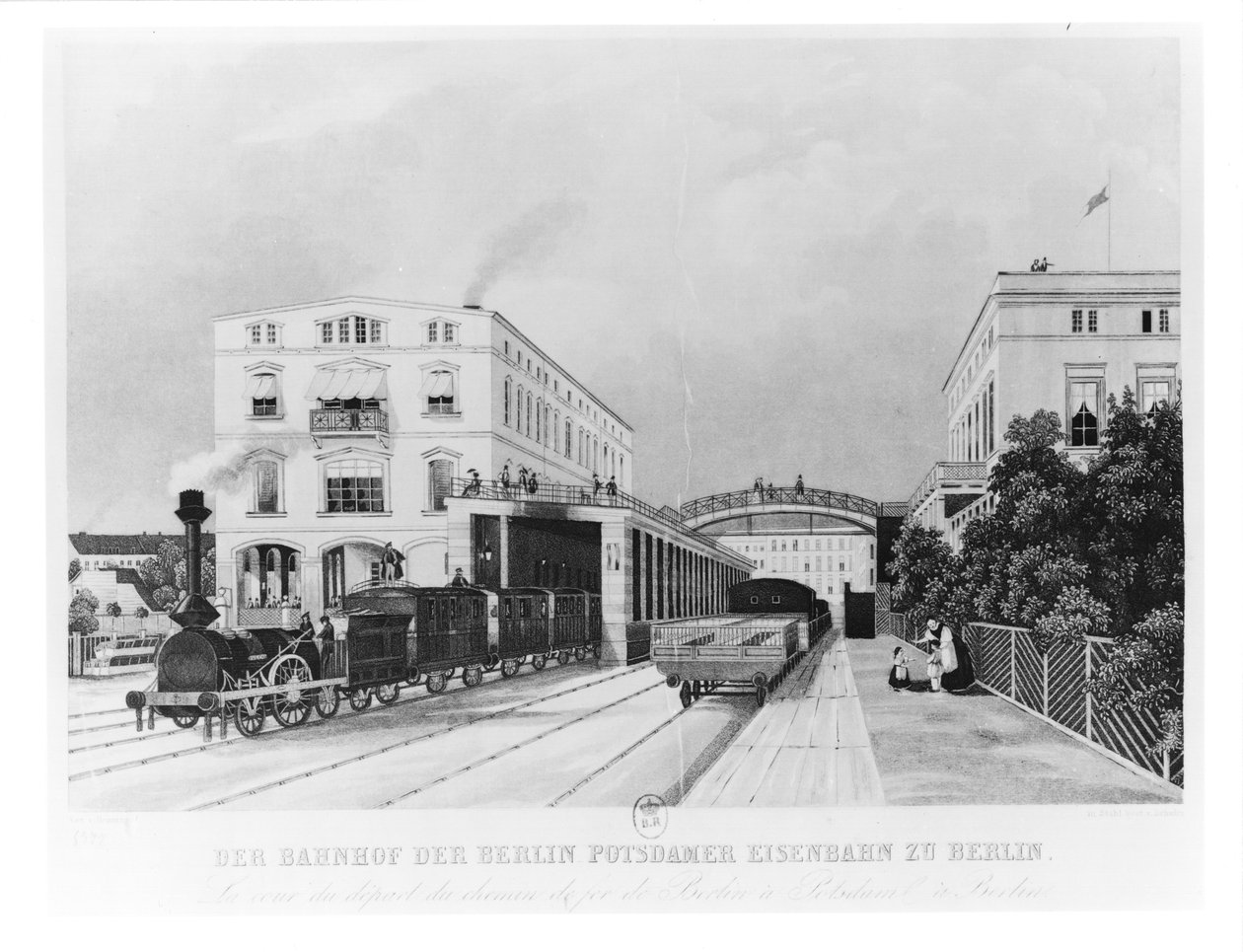 Dworzec kolejowy Berlin-Poczdam autorstwa German School