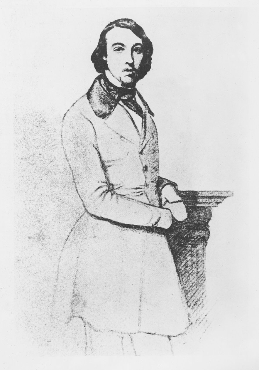 Portret hrabiego de Gobineau autorstwa German von Bohn