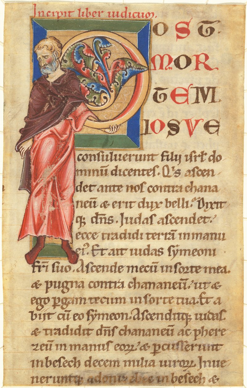 Sędzia Juda (?) autorstwa German 13th Century